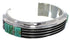Southwest Jewelry Sterling Silver Turquoise Cuff Bracelet EX27418
